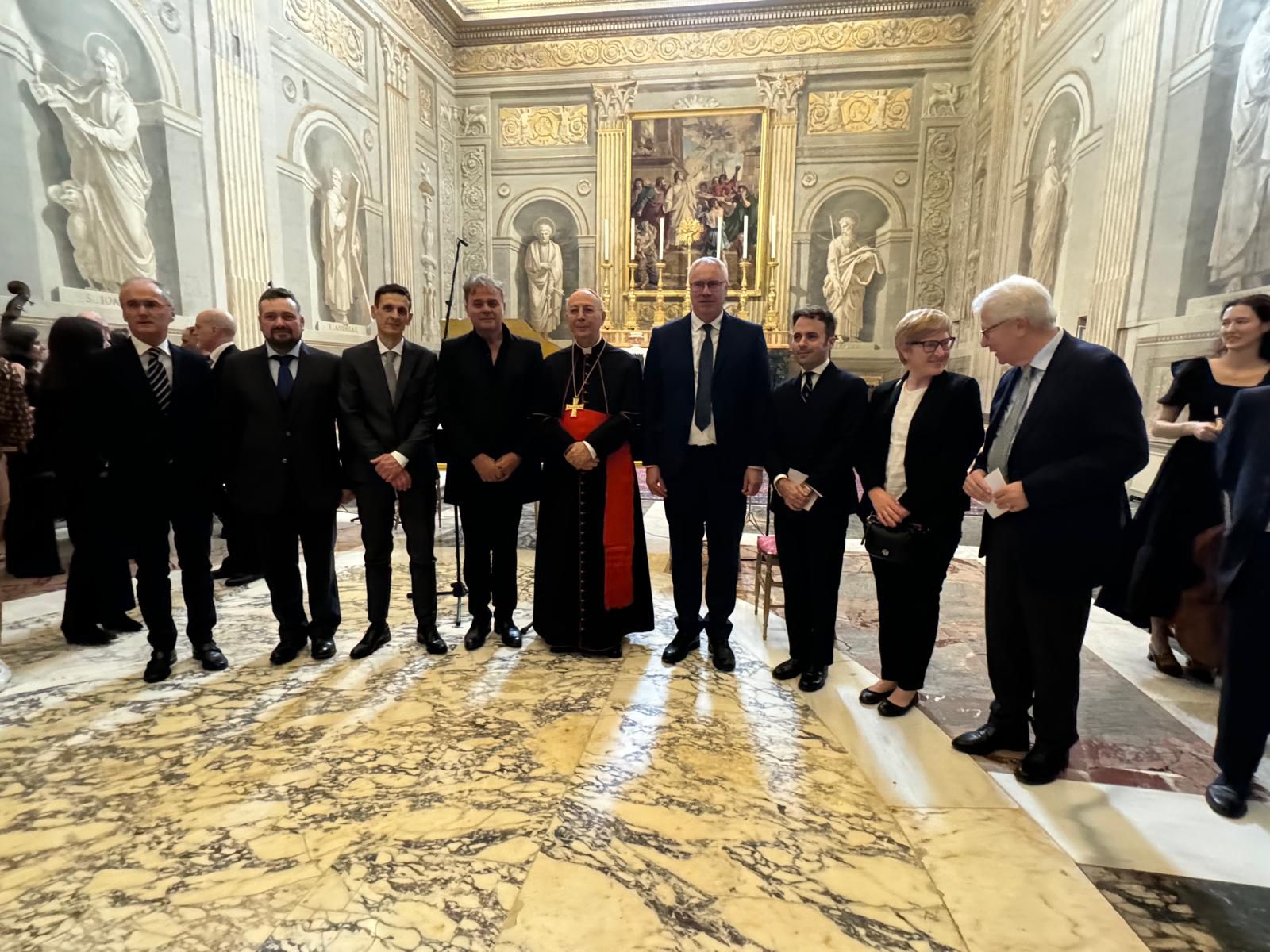 CULTURA. BORDIN A ROMA: ORGOGLIO PER CLAVICEMBALO DONATO A MATTARELLA